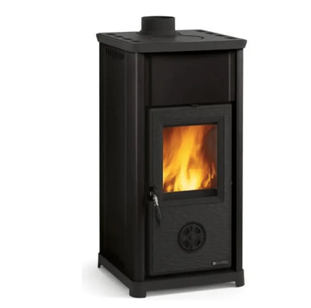 Піч-камін LaNordica TEA 7 кВт чорна від компанії Магазин камінів і печей - фото 1