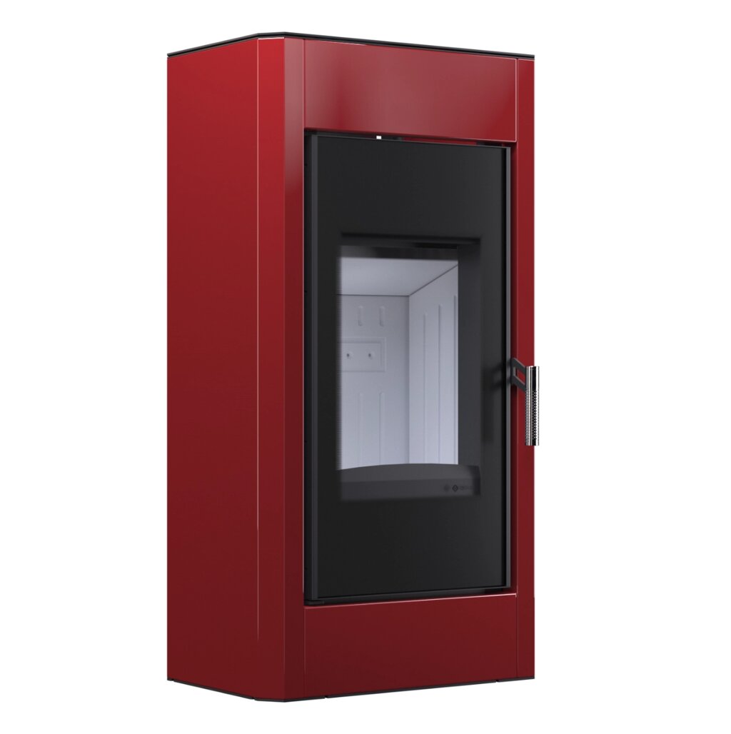 Сталева піч BOKAR Aston ST 4380, 9 кВт, біле футерування від компанії Магазин камінів і печей - фото 1