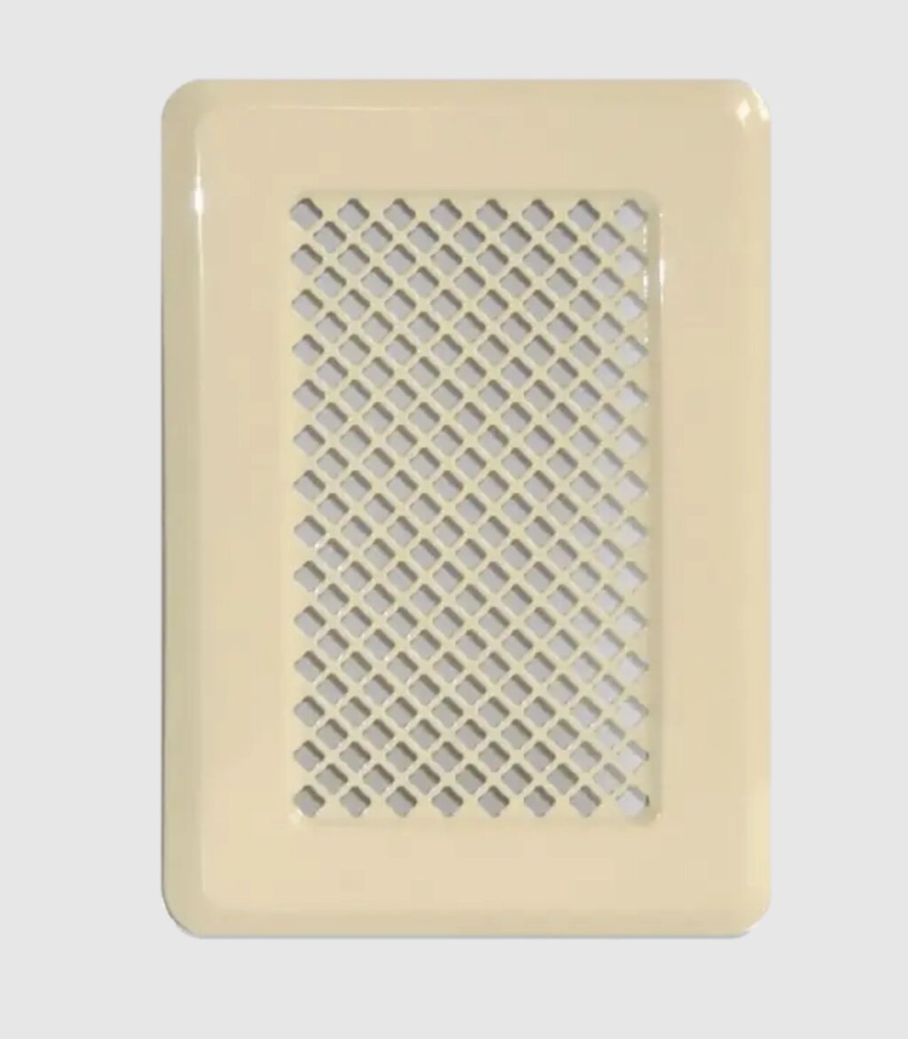 Вентиляційна решітка Darco Р1, 135х195 мм, беж від компанії Магазин камінів і печей - фото 1