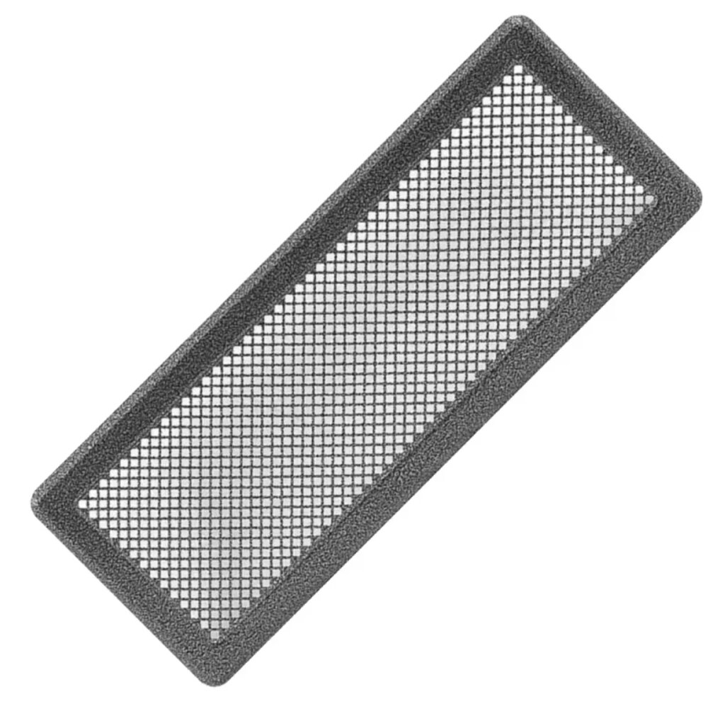 Вентиляційна решітка Darco Р5, 485х195 мм, ант. срібло від компанії Магазин камінів і печей - фото 1