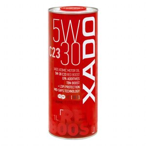Моторна олива XADO Atomic Oil 5W-30 C23 RED BOOST синтетична 1 л
