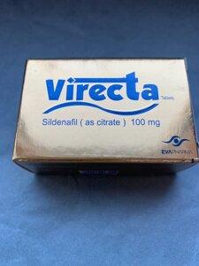 Чоловічі таблетки віректа /virecta (3 таб)