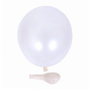 Перлинний білий 30 см 100 шт кульки латексні повітряні