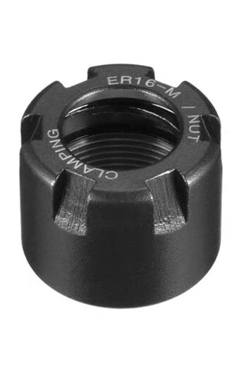 Гайка для патрона шпинделя BFL ER16M M19x1 від компанії SOLID TOOLS - фото 1