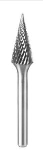 Борфреза твердосплавна сфероконічна 14х27 хвостовик 6 мм