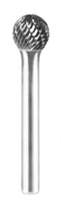Борфреза твердосплавна сфероциліндрична 12х10 хвостовик 6 мм