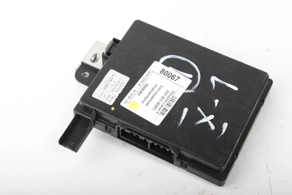 Блок управління кондиціонером Mitsubishi Lancer X (CY) 2007-2013 7820A403 (80067) від компанії Автозапчастини б/в для японських автомобілів - вибирайте Razborka6062 - фото 1