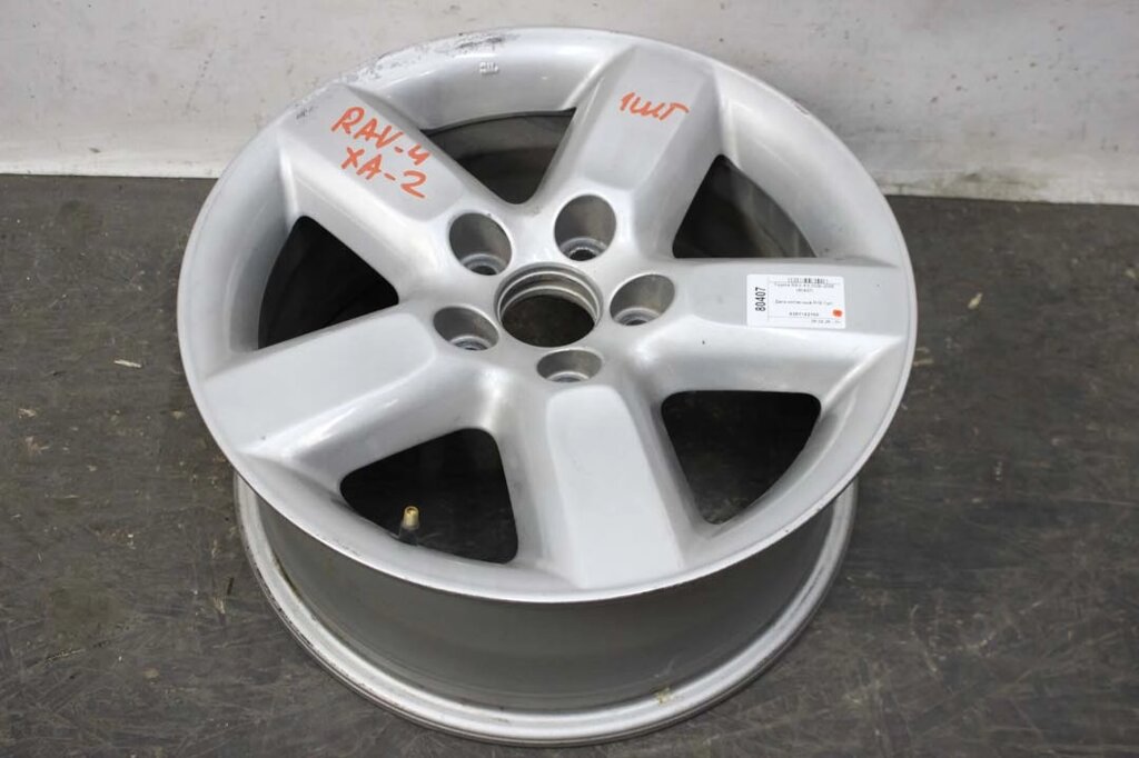 Диск колісний R16 1шт. Toyota RAV-4 II 2000-2005 4261142150 (80407) R16 7J 16*7/5*114,3/35/60.1 від компанії Автозапчастини б/в для японських автомобілів - вибирайте Razborka6062 - фото 1