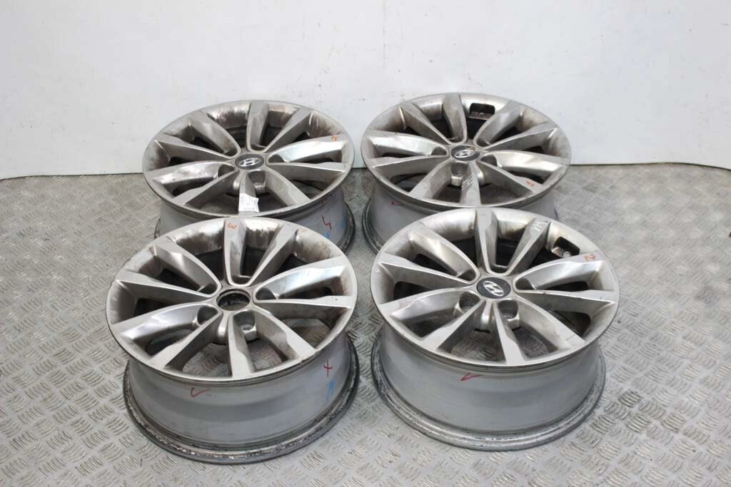 Диск колісний R16 комплект Hyundai I40 2012-2019 529103Z610 (81173) 7.0 X16 OFFSET-40 від компанії Автозапчастини б/в для японських автомобілів - вибирайте Razborka6062 - фото 1