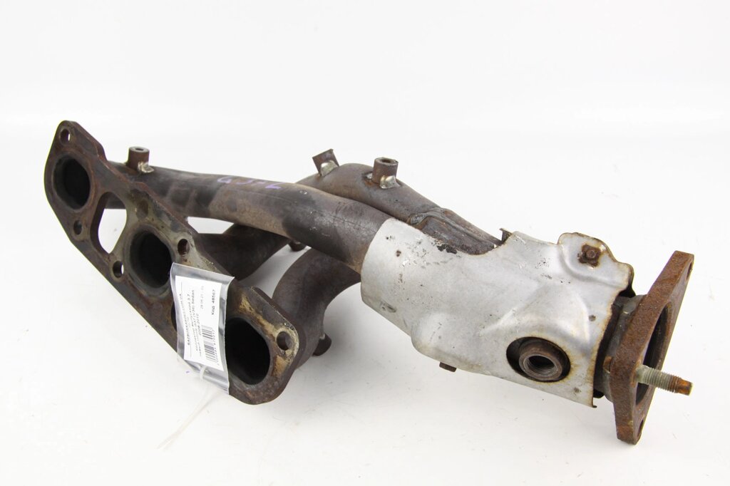 Колектор випускний 3.7 LH Infiniti G37 (V36) Sedan 2008-2010 14002EY00B (48567) від компанії Автозапчастини б/в для японських автомобілів - вибирайте Razborka6062 - фото 1
