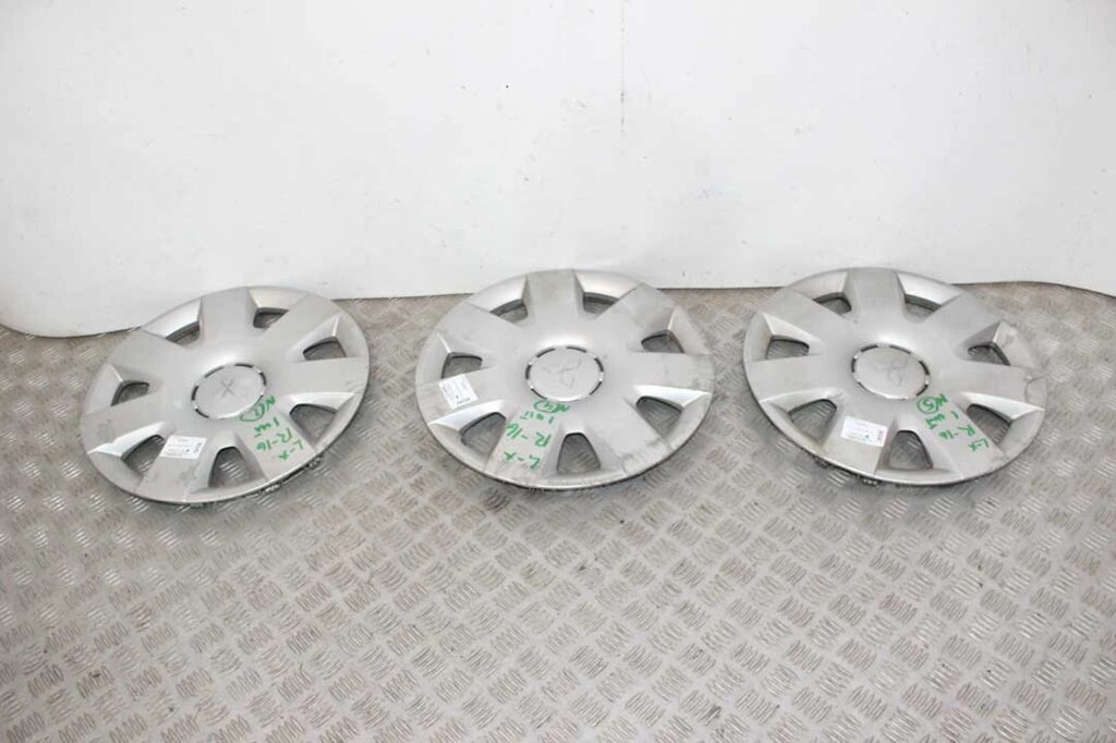 Ковпак колеса 1шт. R16 Mitsubishi Lancer X (CY) 2007-2013 4252A044 (80242) від компанії Автозапчастини б/в для японських автомобілів - вибирайте Razborka6062 - фото 1