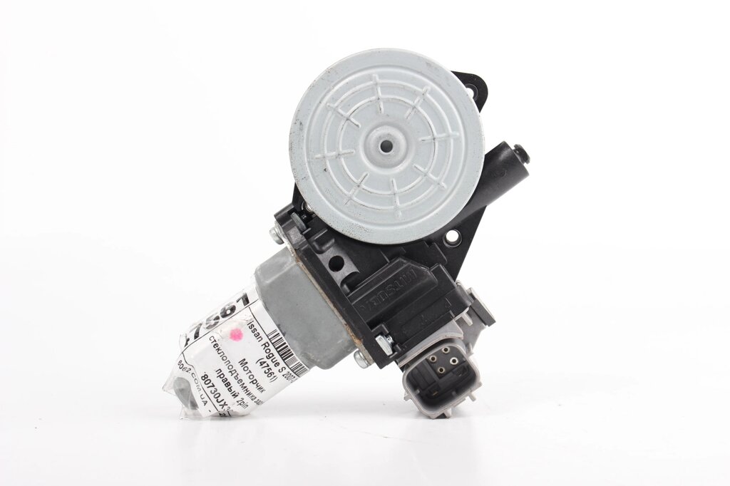 Моторчик склопідйомника задній правий 2pin Nissan Rogue S 2007-2015 80730JX30B (47561) від компанії Автозапчастини б/в для японських автомобілів - вибирайте Razborka6062 - фото 1