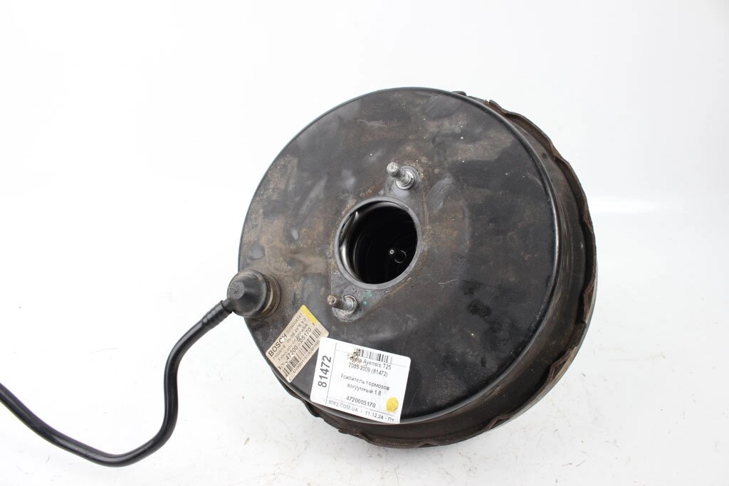 Підсилювач гальм вакуумний 1.8 Toyota Avensis T25 (T250) 2003-2009 4720005170 (81472) від компанії Автозапчастини б/в для японських автомобілів - вибирайте Razborka6062 - фото 1
