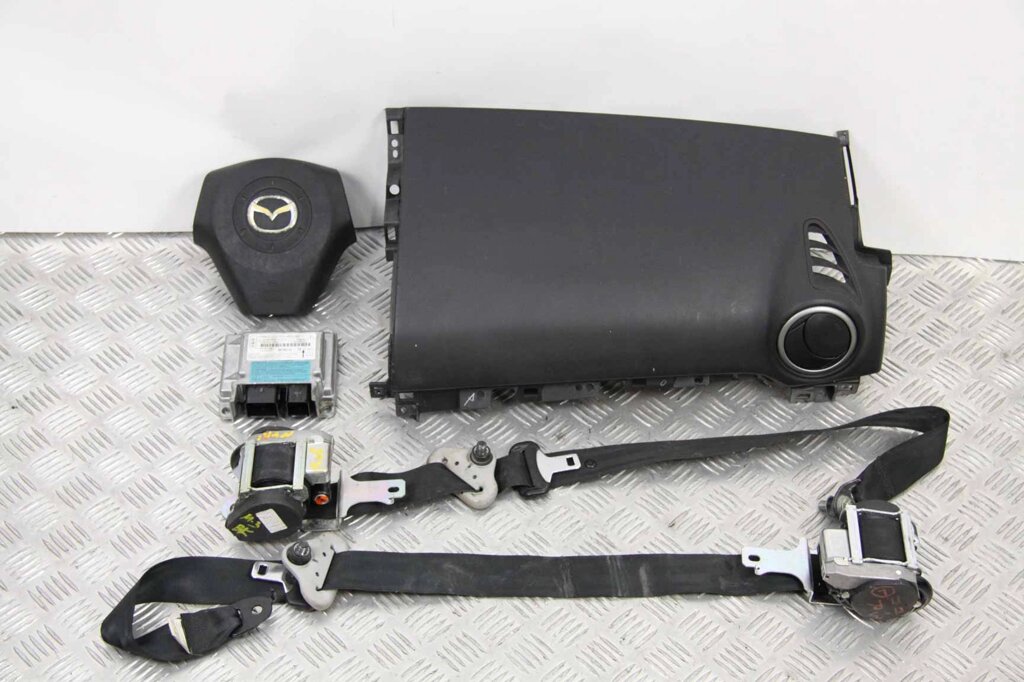 Подушки безпеки комплект Mazda 3 (BK) 2003-2008 BP4K6035XE (2142) від компанії Автозапчастини б/в для японських автомобілів - вибирайте Razborka6062 - фото 1