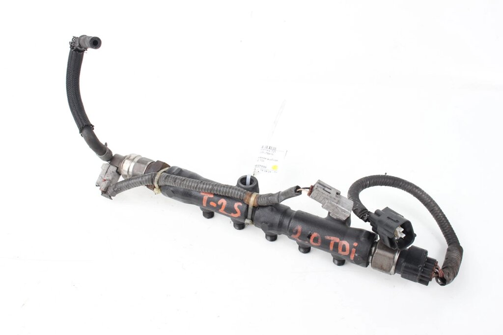 Рампа паливна в зборі з датчиком 2.0 TDI Toyota Avensis T25 (T250) 2003-2009 2381027030 (78818) від компанії Автозапчастини б/в для японських автомобілів - вибирайте Razborka6062 - фото 1