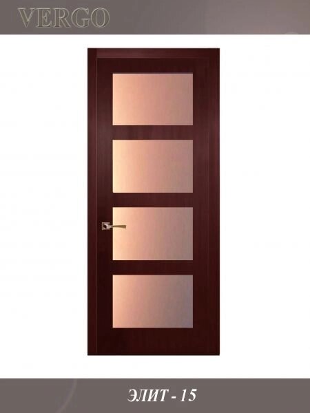 Двері міжкімнатні фрезеровані з масиву МДФ серії "Еліт" компанії "Верги" від компанії Компанія «Верго» Мелодія вашого будинку! - фото 1
