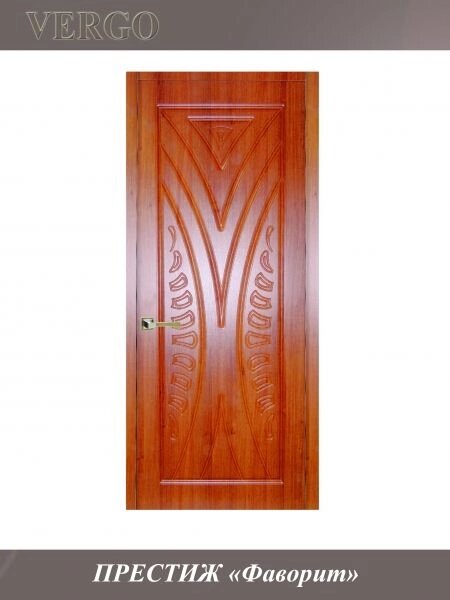 Двері міжкімнатні фрезеровані з масиву МДФ серії "Престиж" компанії "Верги" від компанії Компанія «Верго» Мелодія вашого будинку! - фото 1