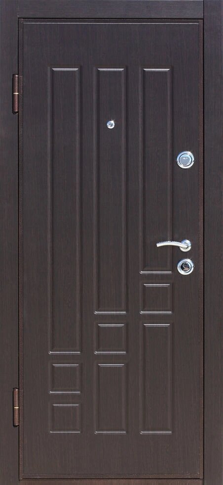 Двері вхідні броньовані серія "Мегаполіс" від компанії Компанія «Верго» Мелодія вашого будинку! - фото 1