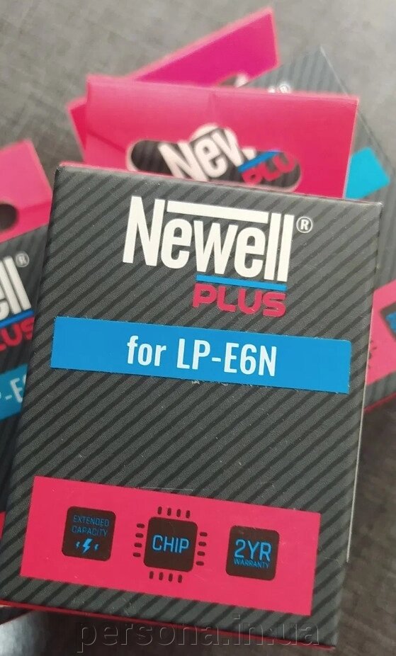 Акумулятор: Newell LP-E6N Plus. від компанії Інтернет магазин - Persona.in. ua - фото 1