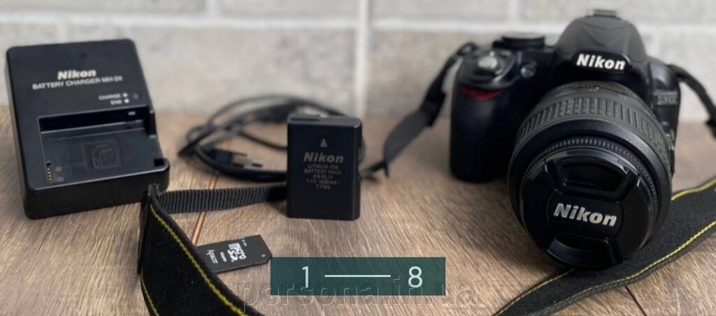 Фотоапарат: NIKON D3100 стану 10/10 пробіг 6951 від компанії Інтернет магазин - Persona.in. ua - фото 1