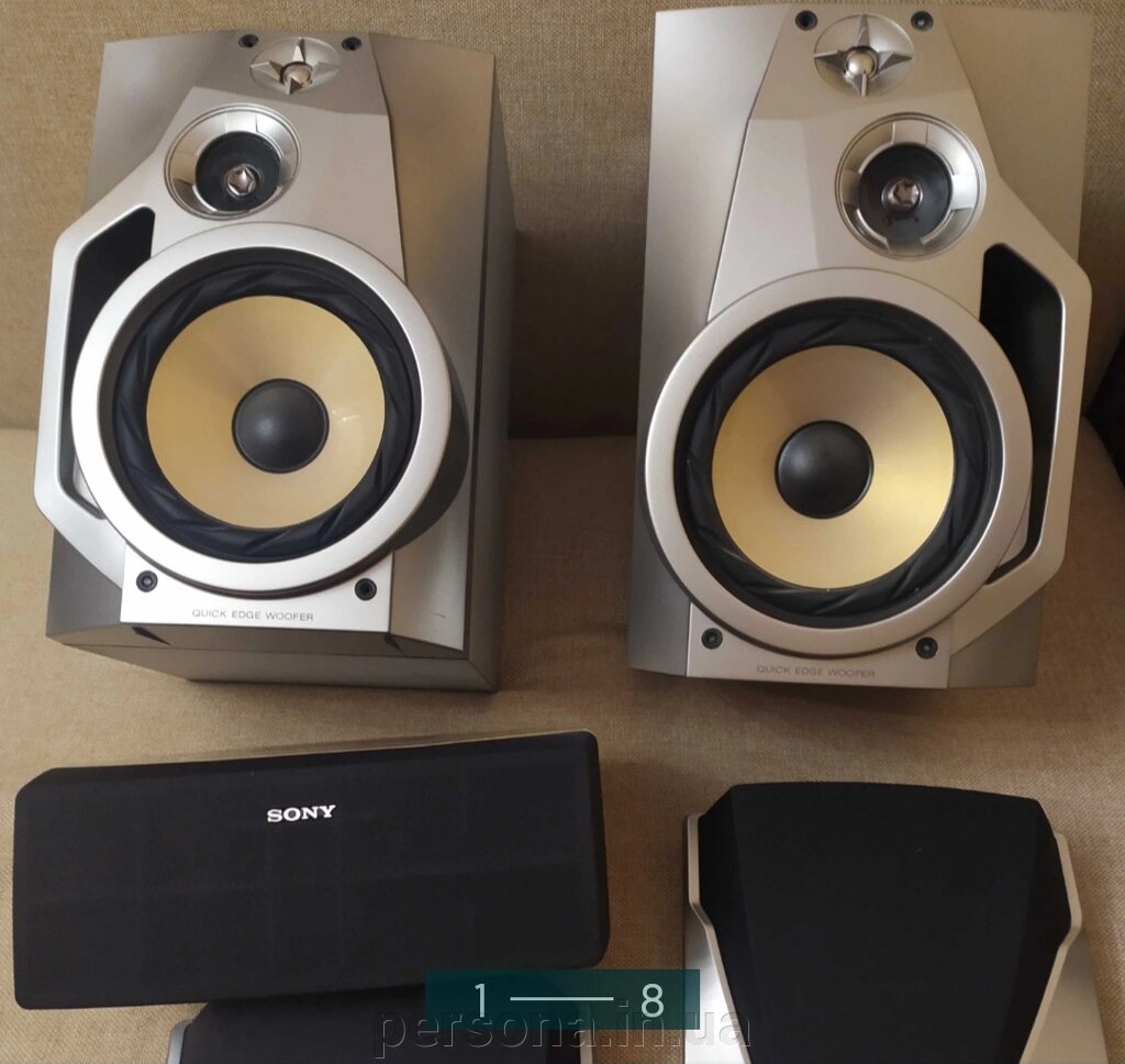 Колонки: 1X SONY SS-CN125, 2X SONY SS-SR125, 2X SONY SS- RXD10AV. від компанії Інтернет магазин - Persona.in. ua - фото 1