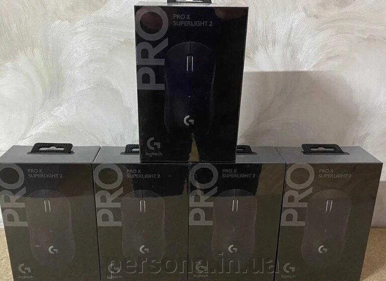 Миша: Logitech G PRO X Super Light 2 Lights Peed Wireless Black. Нова! від компанії Інтернет магазин - Persona.in. ua - фото 1