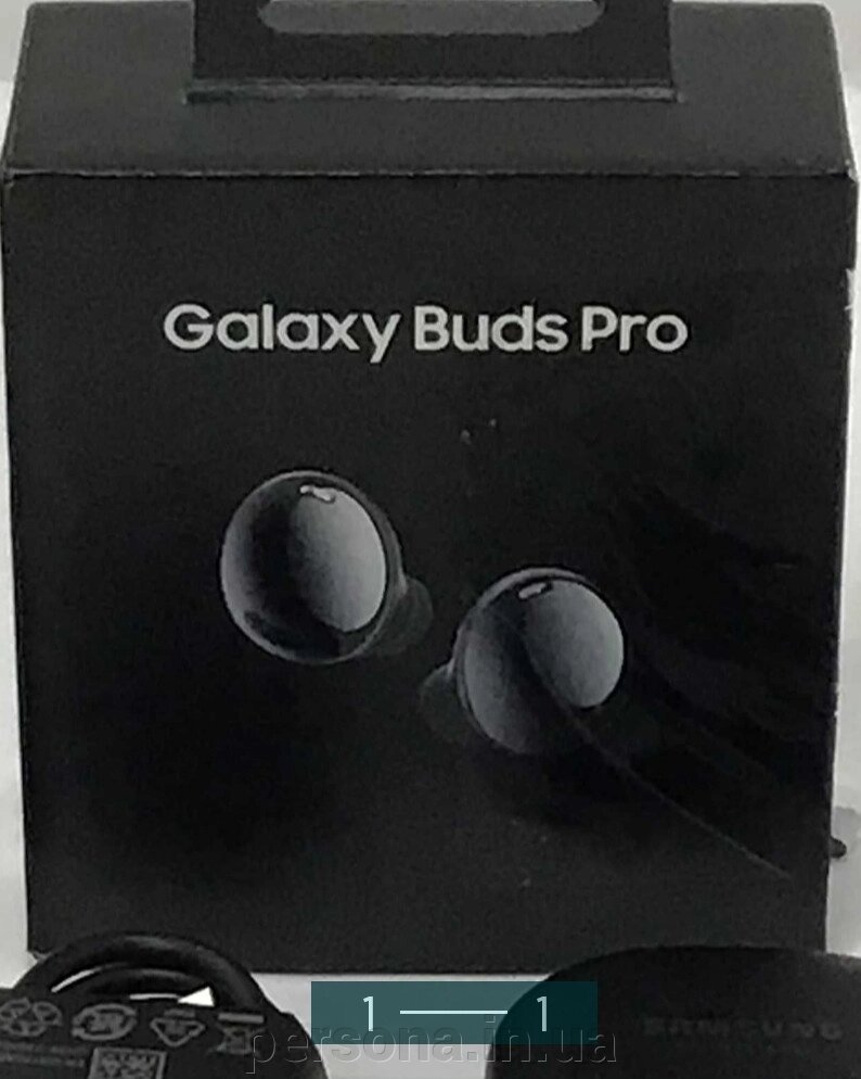 Наушники: Samsung R190 Galaxy Buds Pro Black від компанії Інтернет магазин - Persona.in. ua - фото 1