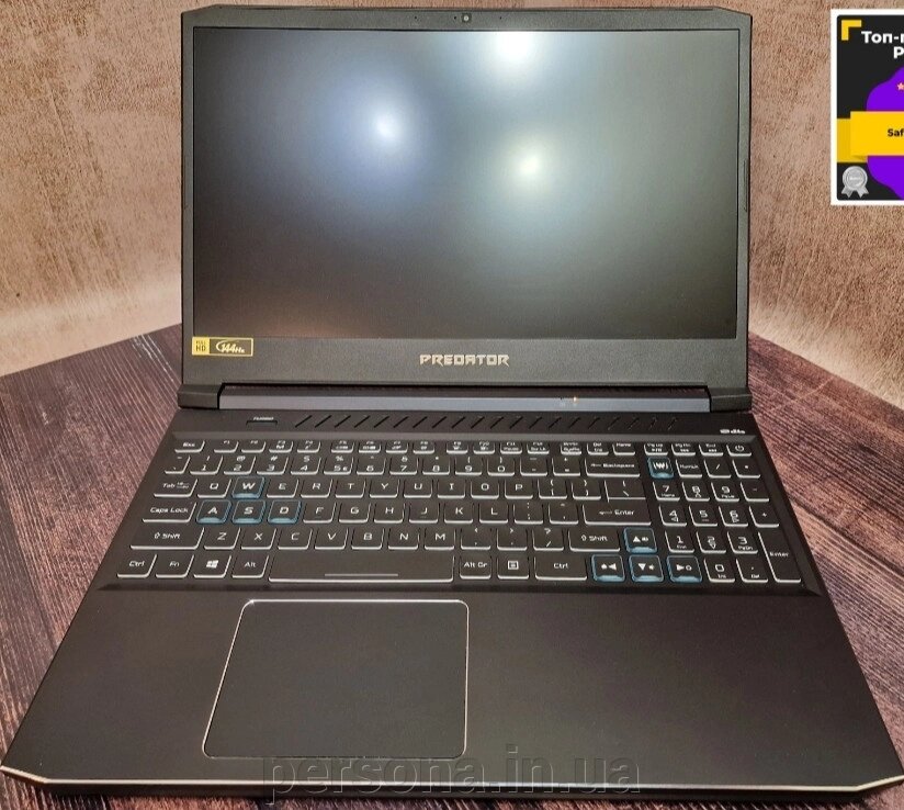Ноутбук: ASER Predator Helios 300 PH315-53 (i7-10750H/32Gb. / RTX 3060 / 512Gb. 144Hz. від компанії Інтернет магазин - Persona.in. ua - фото 1