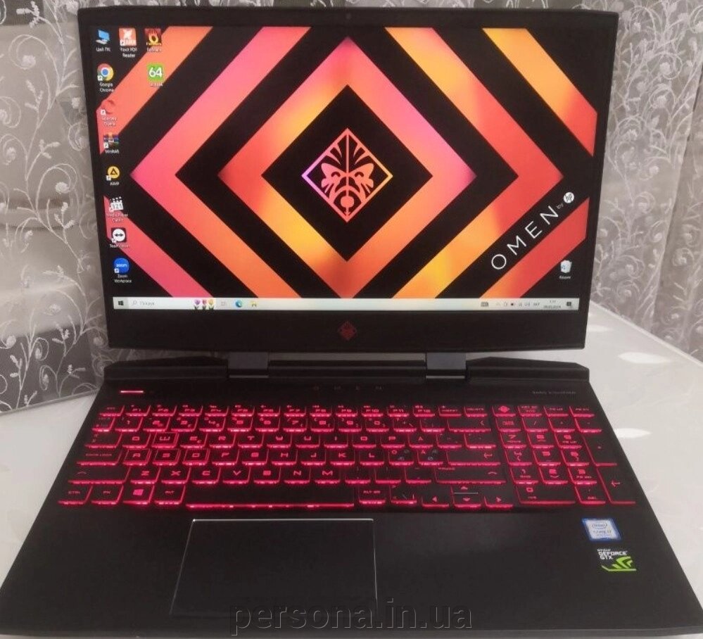 Ноутбук: HP Omen 15.6/ i7-8750Hx12CPU/ GTX1060/ RAM16GB / SSD. від компанії Інтернет магазин - Persona.in. ua - фото 1