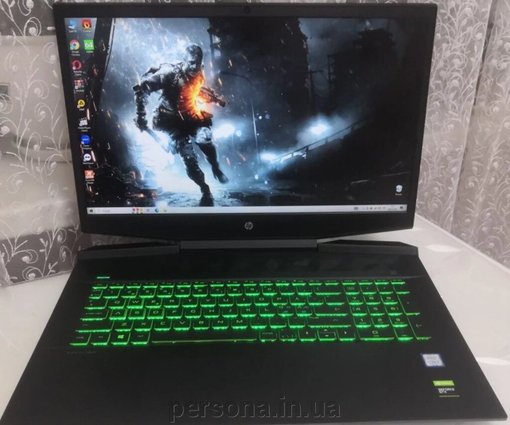 Ноутбук: HP Pavilion Gaming 17.3"/ GTX 1650 / i5-9300H / RAM16GB/SSD/Ідеал! від компанії Інтернет магазин - Persona.in. ua - фото 1