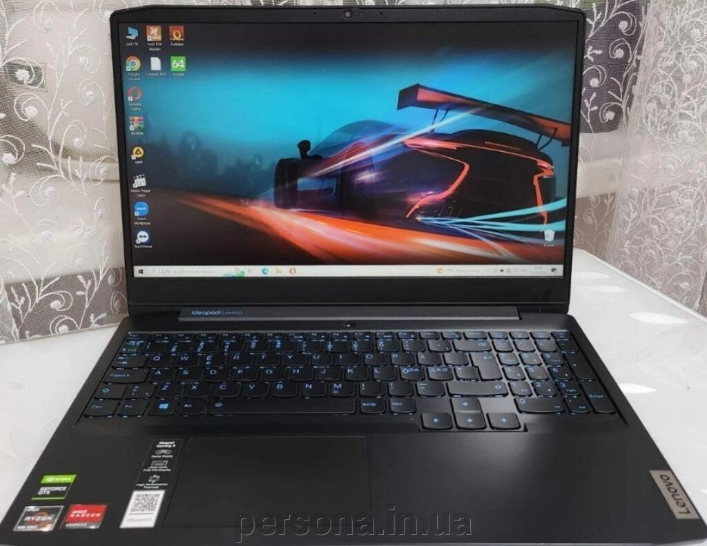 Ноутбук: Lenovo Gaming 3 / Ryzen 5 4600H / 1650 GDDR6/ RAM16GB/ SSD. від компанії Інтернет магазин - Persona.in. ua - фото 1
