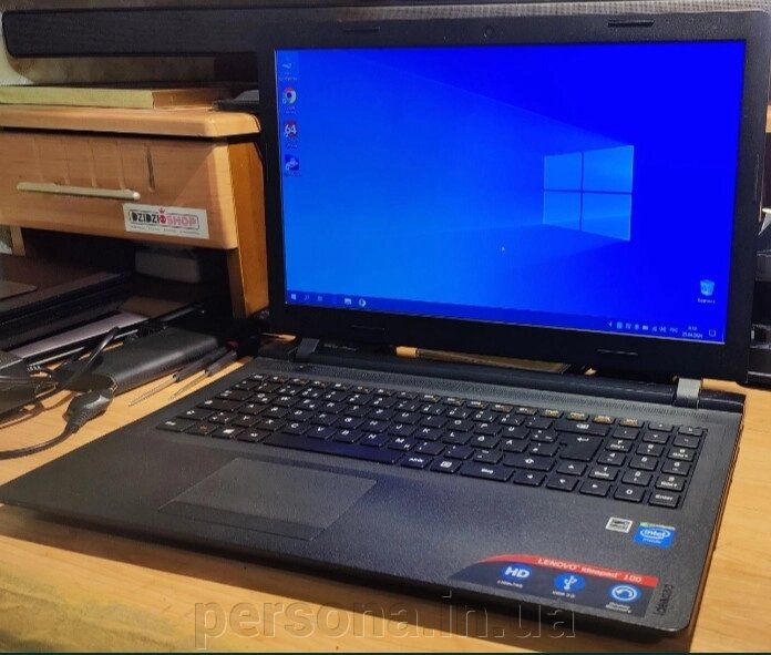 Ноутбук: Lenovo ldeaPad 100-15idy. Intel Celeron 4Gb. 120SSD. від компанії Інтернет магазин - Persona.in. ua - фото 1