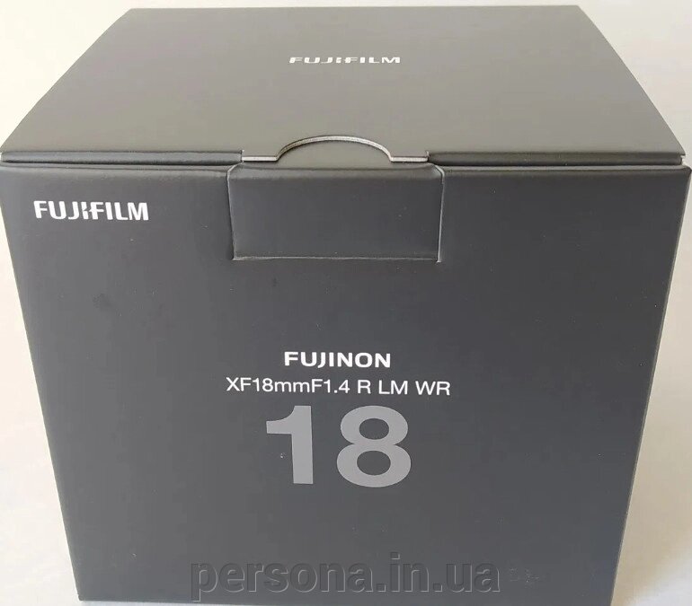 Об'єктив: Fujifilm XF 18mm. f/1.4 R LM WR. Новий . від компанії Інтернет магазин - Persona.in. ua - фото 1