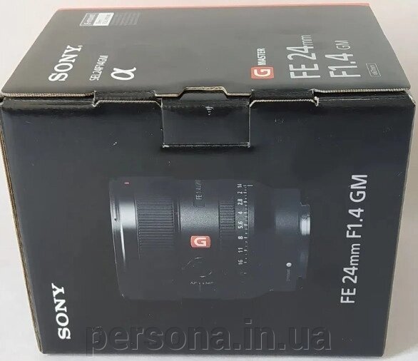 Об'єктив: SONY SEL24F14GM 24mm. f/1.4 GM FE від компанії Інтернет магазин - Persona.in. ua - фото 1