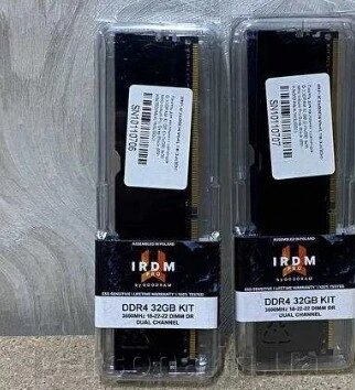 Пам'ять для настільних комп'ютерів: GOOD RAM 32Gb./2x16Gb/3600 MHz. Iridium. від компанії Інтернет магазин - Persona.in. ua - фото 1