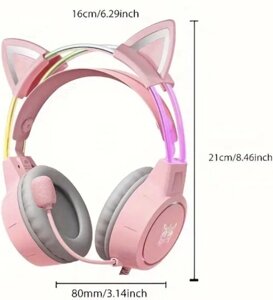 Комп'ютерні накладні ігрові навушники Onikuma X15 Pro.