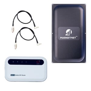 Комплект 4G LTE Wi-Fi роутер Olax MF985 + антена панельна 4G MARKETNET Maxi MIMO 2 х 22 dBi