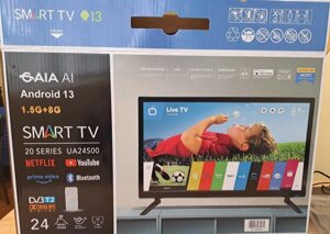 Розпродаж телевізор 24 дюйми Samsung SMART TV Wi-Fi + T2