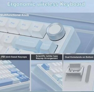 Ігрова Бездротова Клавіатура AULA F75