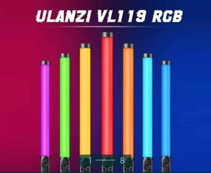 RGB-світло Ulanzi VL119 Hight Stick ліхтарик на акумуляторі Відеосвітло