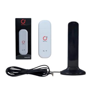 Автомобільний комплект 4G LTE Wi-Fi роутер Olax F90 + Антена автомобільна MIMO CRC-9 2 х 16 dBi