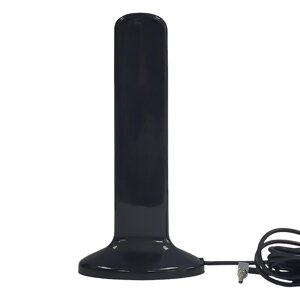 Потужна 4G антена CRC-9 в авто 16 dBi, 800/900/1800/2100/2600 МГц Потужний магніт