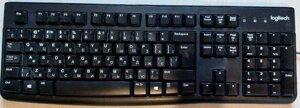 Клавіатура: Logitech K120 Ukr.
