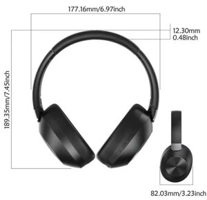 Навушники блютуз. Активне шумоподавлення, з мікрофоном.