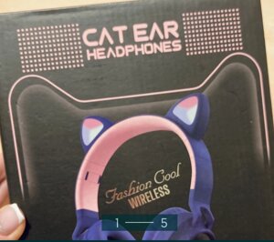 Бездротові дитячі навушники, що вимикають: BT028 Fingertime, Фіолетові