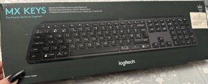 Клавіатура бездротова Logitech MX Keys S Wireless Graphite.