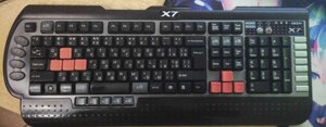 Клавіатура: A4 Tech X7 G800V.