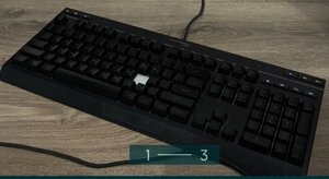 Ігрова Клавіатура: Hyper X Alloy Core USB RGB.