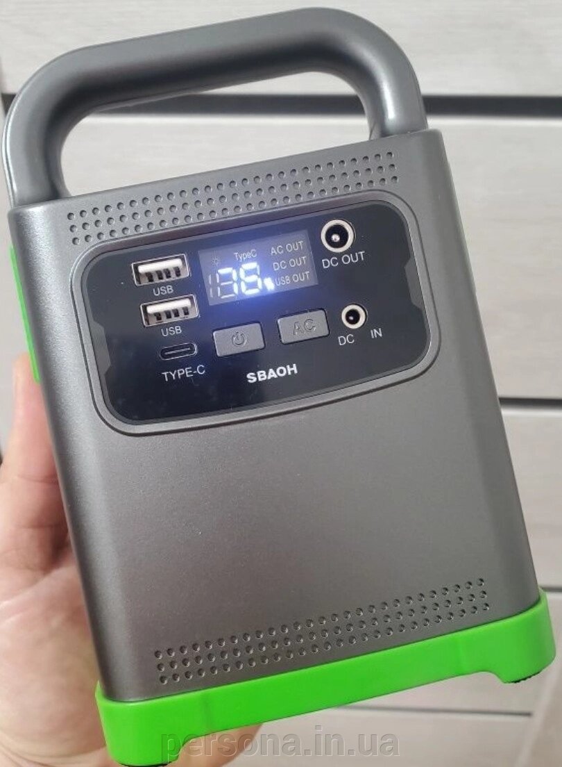 Портативна зарядна Станція: SBAOH P82 від компанії Інтернет магазин - Persona.in. ua - фото 1