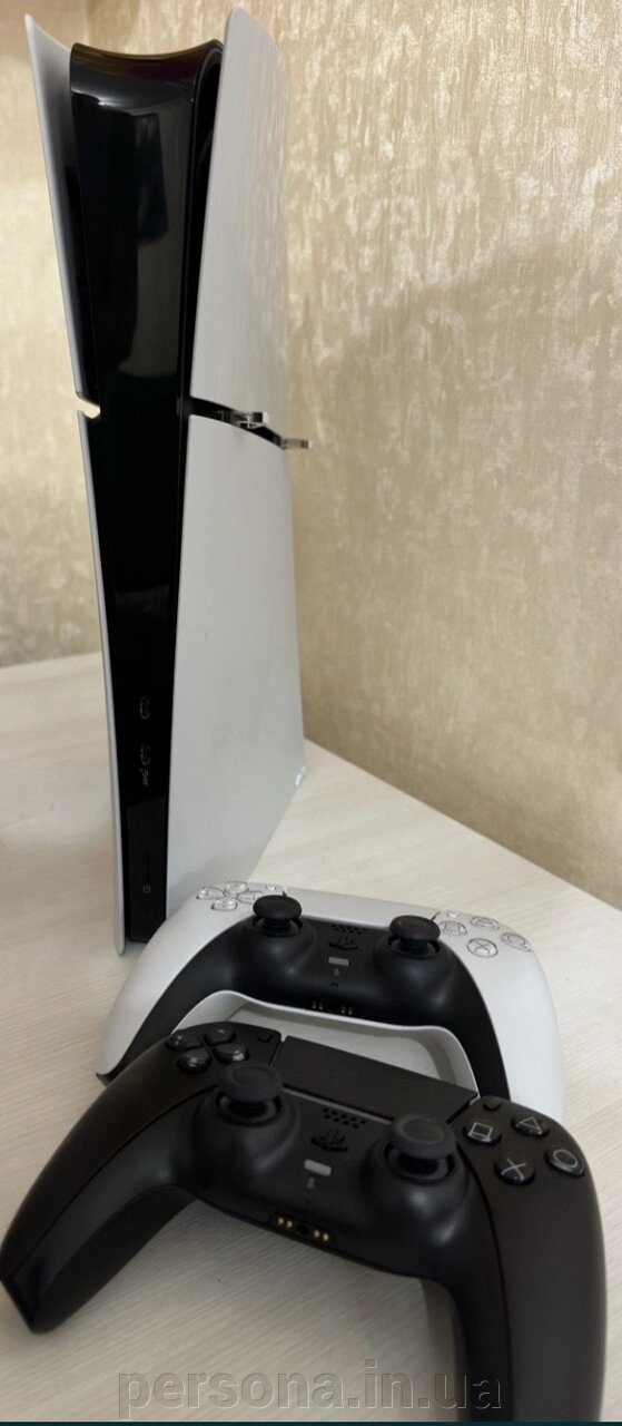 Приставка: SONY PlayStation 5 Slim Digital + 2 Dualsense + ігри. від компанії Інтернет магазин - Persona.in. ua - фото 1